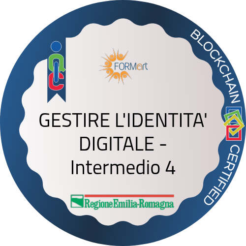 GESTIRE L'IDENTITA' DIGITALE - Intermedio 4